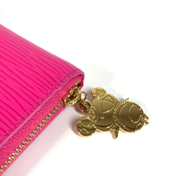 LOUIS VUITTON Ｍ14144 Japan limited Epi Takashi Murakami Zippy Coin Purse W... - Picture 3 of 16